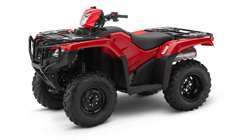 2023 Honda FourTrax Foreman in a Red exterior color. Greater Boston Motorsports 781-583-1799 pixelmotiondemo.com 