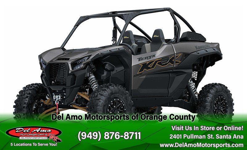 2023 Kawasaki KRF1000CPFNL  in a METALLIC FLAT RAW GRAYSTONE exterior color. Del Amo Motorsports of Orange County (949) 416-2102 delamomotorsports.com 