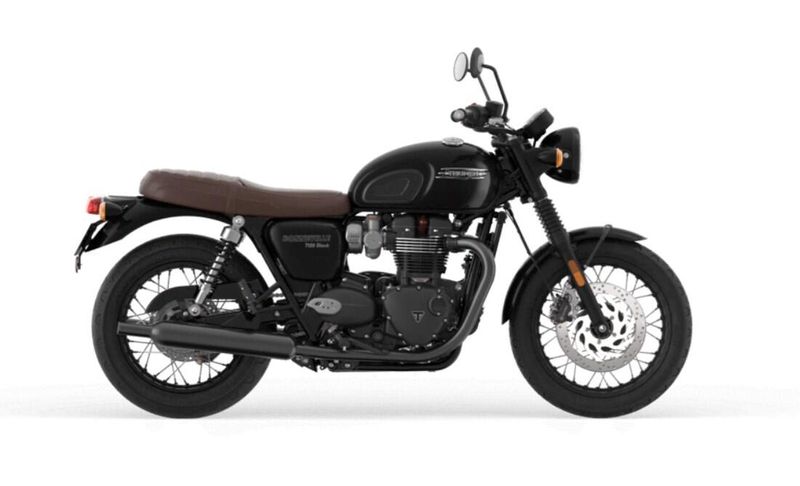 2025 Triumph Bonneville T120 Black Image 1