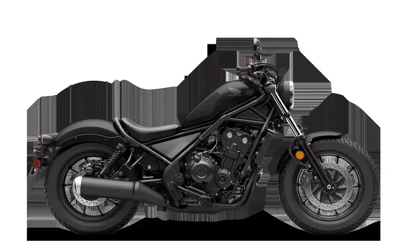 2025 Honda REBEL 500 BASE MATTE BLACK METALLIC Image 4