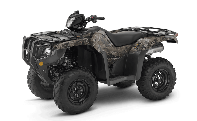 NEW 2026 HONDA FOURTRAX FOREMAN RUBICON 4X4 AUTOMATIC DCT EPS  in a TRUETIMBER ATERA CAMO exterior color. Family PowerSports (877) 886-1997 familypowersports.com
