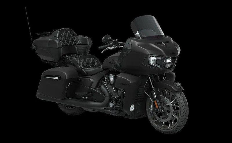 USED 2023 INDIAN MOTORCYCLE PURSUIT DARK HORSE PREM STEALTH GRAY 49ST DARK HORSE WITH PREMIUM PACKAGE Image 1