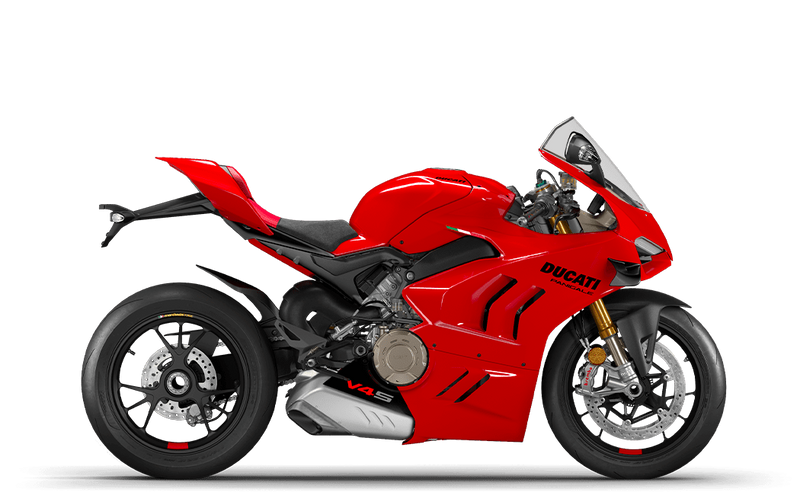 2024 Ducati PANIGALE V4 S in a DUCATI RED exterior color. Cross Country Cycle 201-288-0900 crosscountrycycle.net 