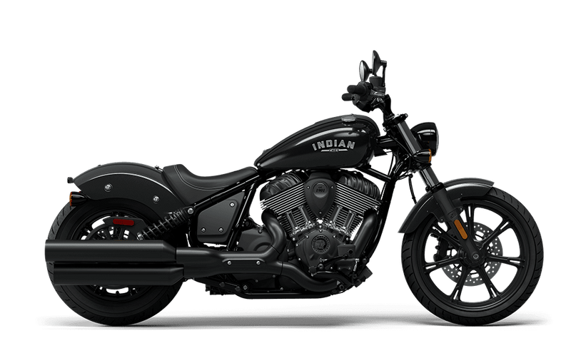 USED 2024 INDIAN MOTORCYCLE CHIEF BLACK METALLIC 49ST BASE Image 1