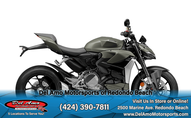 2024 Ducati STREETFIGHTER V2  in a STORM GREEN exterior color. Del Amo Motorsports of Redondo Beach (424) 304-1660 delamomotorsports.com 