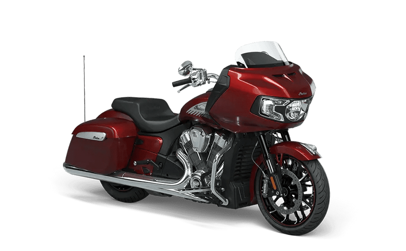2023 Indian Motorcycle Challenger in a Maroon Metallic exterior color. Pitt Cycles (724) 779-1901 pixelmotiondemo.com 