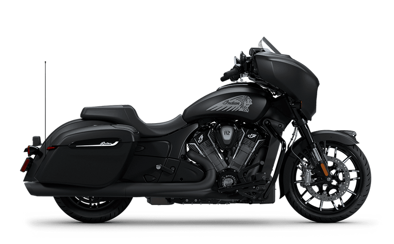 Used 2025 Indian Motorcycles Chieftain PowerPlus Dark Horse 112ci + Rider Assist Pack + PowerBand Pack Black Smoke 2025 