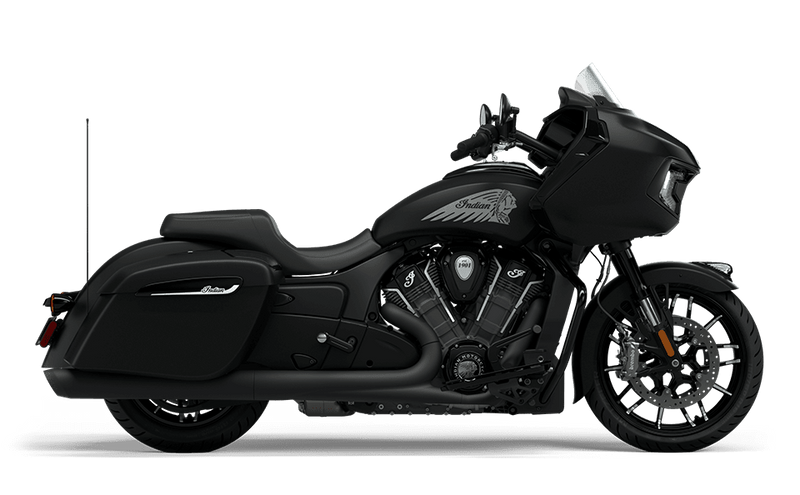 New 2024 Indian Motorcycles Indian Challenger Dark Horse with PowerBand Audio Package Black Smoke  2024 