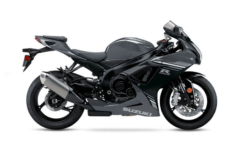 2025 Suzuki GSXR 600 SOLID IRON GRAY AND GLASS SPARKLE BLACK Image 4