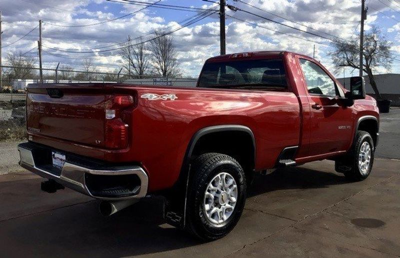 2022 Chevrolet Silverado 3500HD LT in a Cherry Red Tint Coat exterior color and Blackinterior. Matthews Chrysler Dodge Jeep Ram 918-276-8729 cyclespecialties.com 