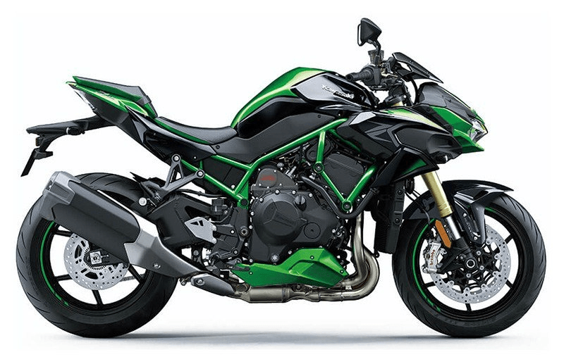 2021 Kawasaki Z H2 SE in a Green exterior color. San Jose BMW Motorcycles 555-555-5555 sjbmw.com 