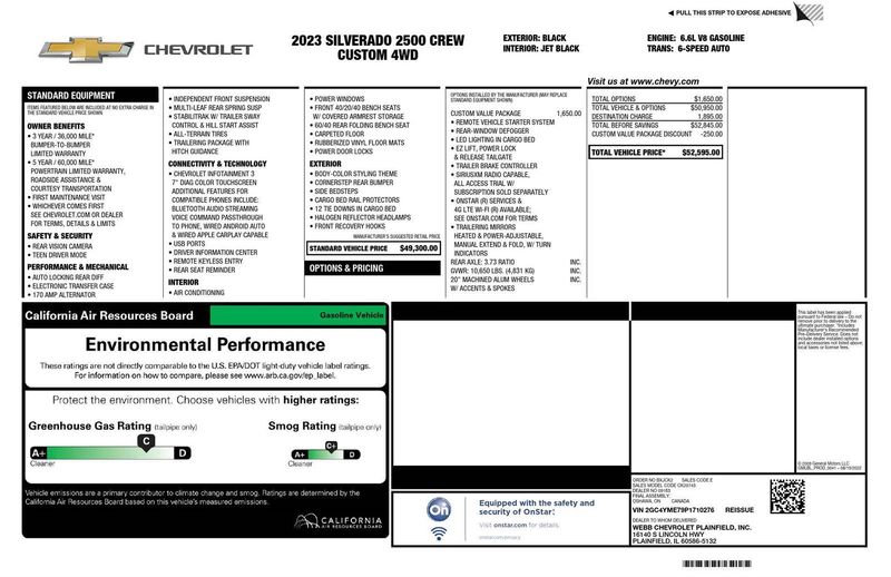 Used 2023 Chevrolet Silverado 2500HD Custom