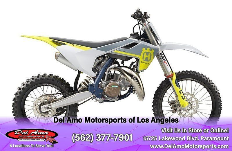 2024 HUSQVARNA TC 85 17/14  in a WHITE exterior color. Del Amo Motorsports of Los Angeles (562) 262-9181 delamomotorsports.com 