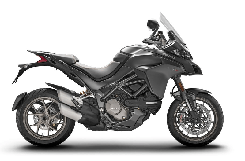 2020 Ducati Multistrada 1260 S in a Grey exterior color. San Jose BMW Motorcycles 555-555-5555 sjbmw.com 