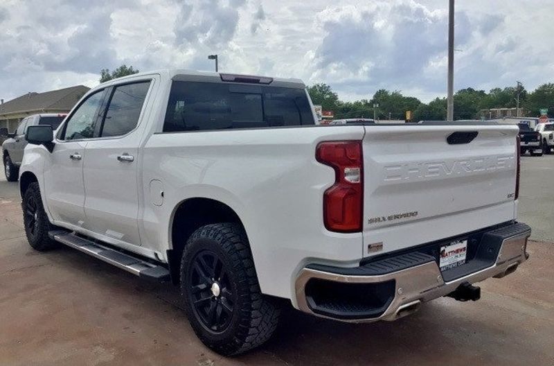 2022 Chevrolet Silverado 1500 LTD LTZ in a Summit White exterior color and Jet Blackinterior. Matthews Chrysler Dodge Jeep Ram 918-276-8729 cyclespecialties.com 