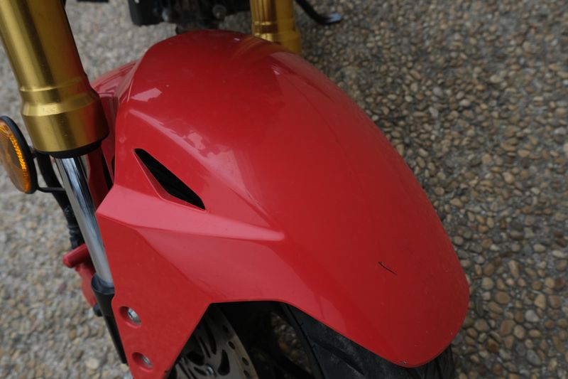2019 Honda GROM125 RED AND BLACK Image 4