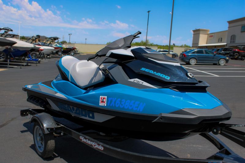 2019 SEADOO GTI SE 130 BLUE SILVER Image 2