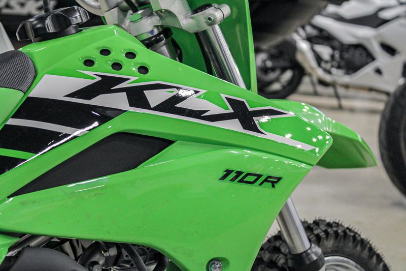 2025 Kawasaki KLX 110R LIME GREENImage 7