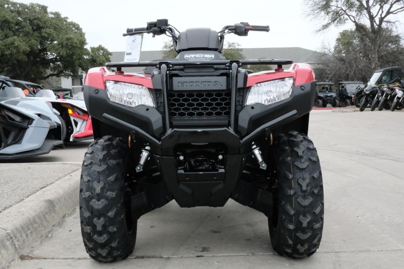 2025 Honda FOURTRAX RANCHER 4X4 HERO REDImage 6