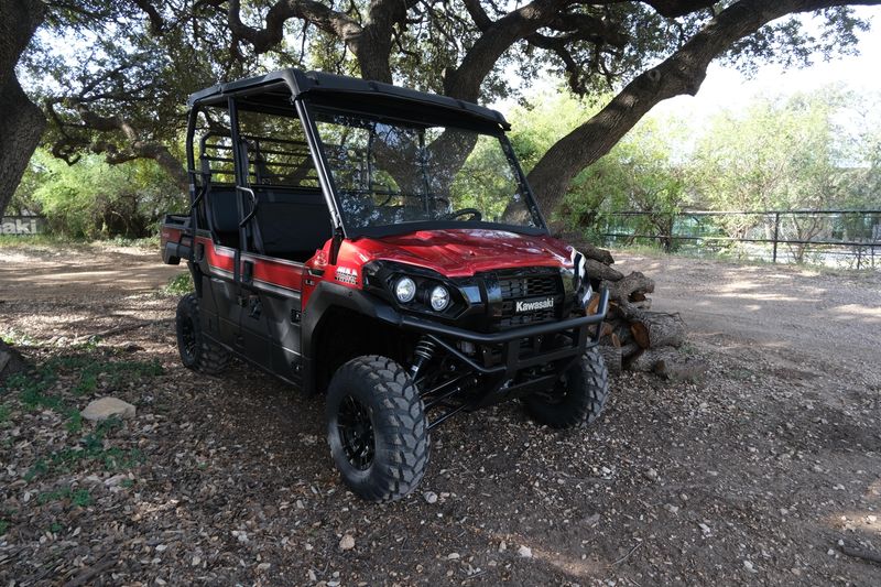 2025 Kawasaki MULE PRODXT 1000 LE CANDY PERSIMMON REDImage 1