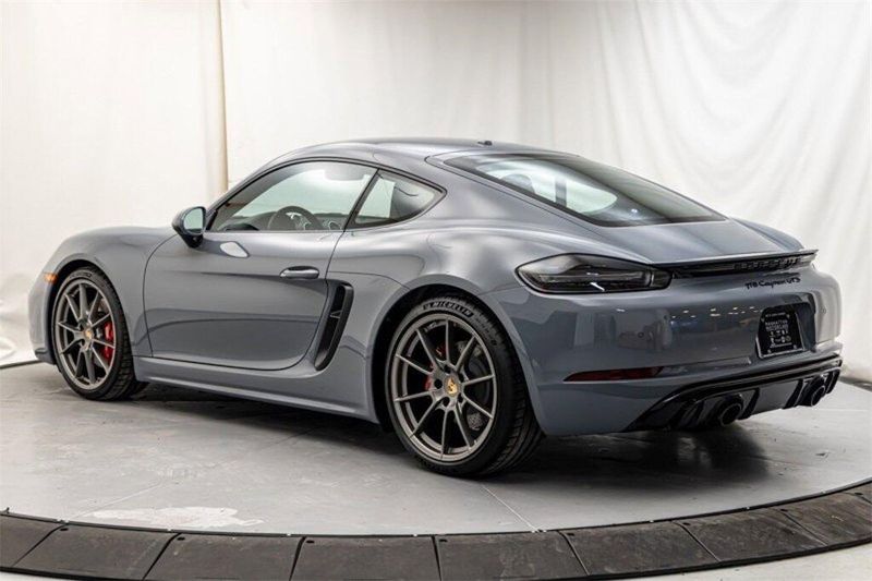 2024 Porsche 718 Cayman GTS 4.0 in a Arctic Grey exterior color and Blackinterior. Lotus Manhattan 347-395-5714 lotusmanhattan.com 