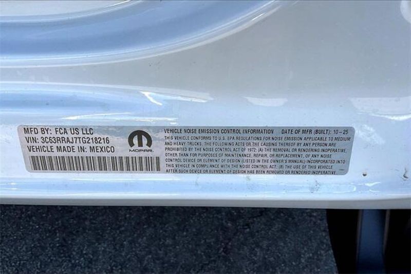 New 2026 RAM 3500 Tradesman Regular Cab 4x4 8