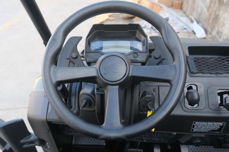 NEW 2026 HONDA PIONEER 7004 DELUXE  in a BLACK FOREST GREEN exterior color. Family PowerSports (877) 886-1997 familypowersports.com