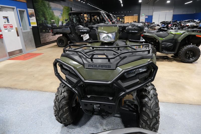 2025 Polaris SPORTSMAN 450 HO UTILITY SAGE GREENImage 8