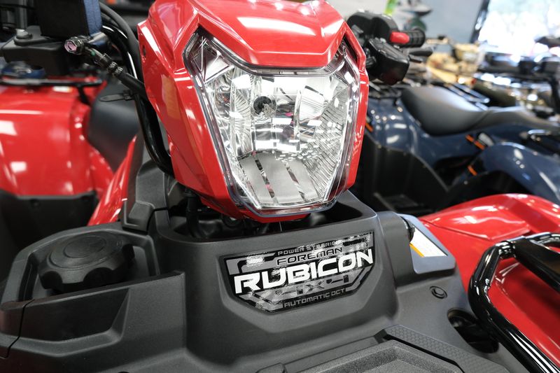 2025 Honda FOREMAN RUBICON DCT EPS HERO REDImage 12