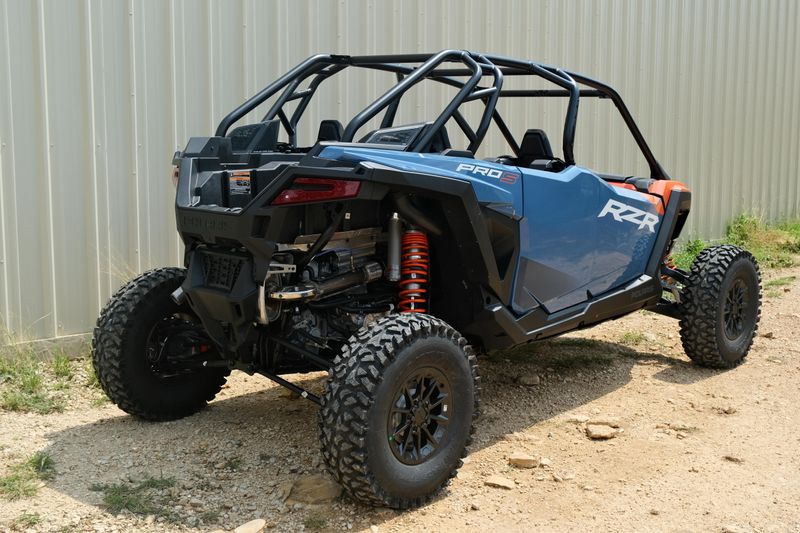 2025 Polaris RZR PRO S 4 PREMIUM ORANGE RUST AND ZENITH BLUE Image 3