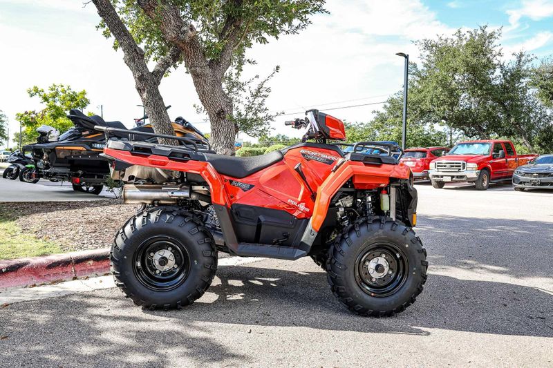 New 2025 Polaris SPORTSMAN 450 HO EPS  ORANGE RUST Image 13