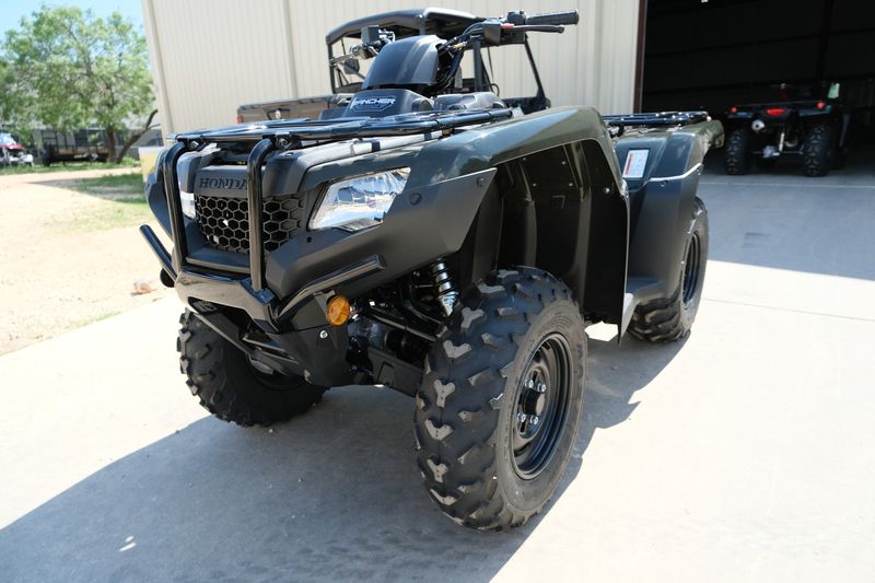 2024 Honda FOURTRAX RANCHER 4X4 BLACK FOREST GREENImage 3