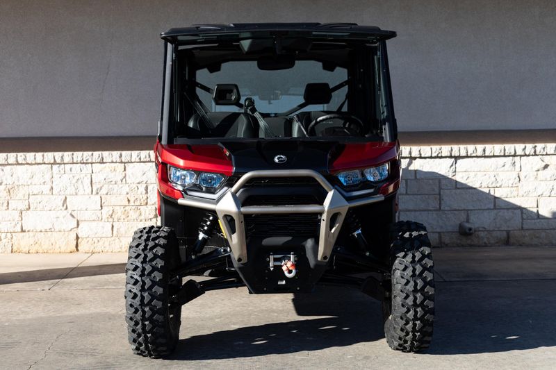 2025 Can-Am DEFENDER MAX LIMITED CAB HD10 FIERY REDImage 8