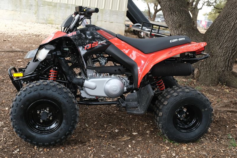 2025 Can-Am DS 250 BLACK AND CANAM REDImage 15