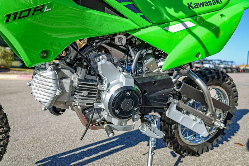 2025 Kawasaki KLX110R L LIME GREENImage 5