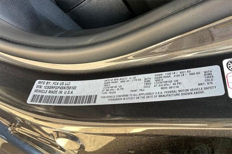New 2025 RAM 1500 Warlock Crew Cab 4x4 5