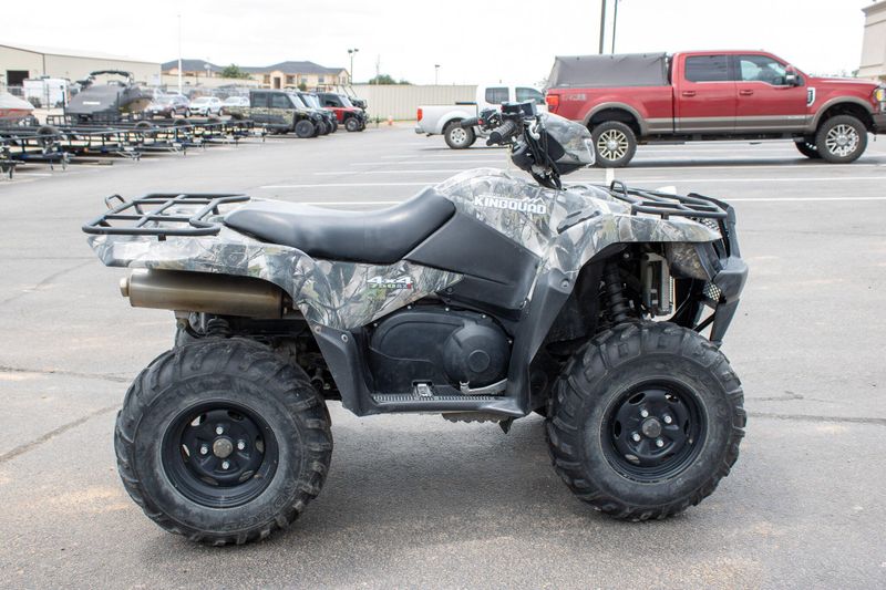 USED 2015 SUZUKI KINGQUAD 750AXI POWER STEERING CAMO Image 3