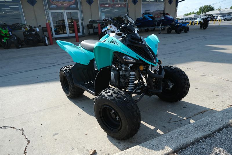 New 2025 Yamaha RAPTOR 110 TEAL Image 1