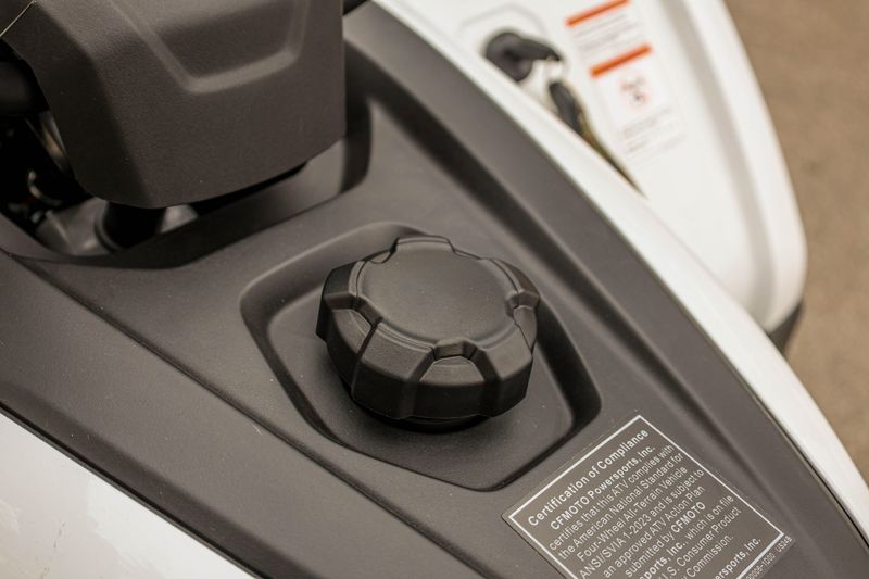 NEW 2026 CFMOTO CFORCE 500  in a PEARL WHITE exterior color. Family PowerSports (877) 886-1997 familypowersports.com 