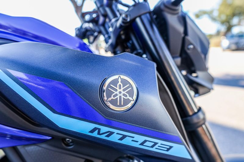2025 Yamaha MT03 TEAM BLUE Image 13