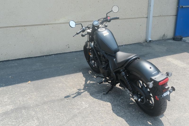 2025 Honda REBEL 500 ABS MATTE BLACK METALLIC Image 6