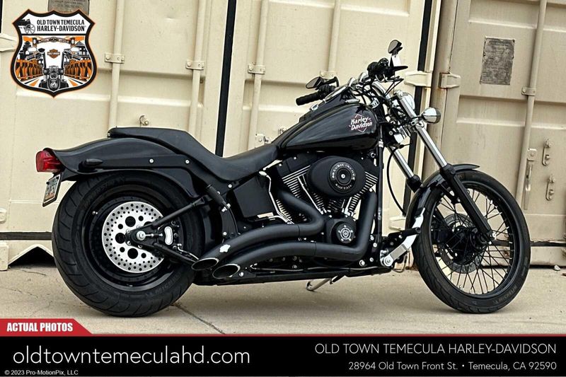 2001 Harley-Davidson FXSTB   in a VIVID BLACK exterior color. BMW Motorcycles of Temecula – Southern California (951) 506-6903 bmwmotorcyclesoftemecula.com 