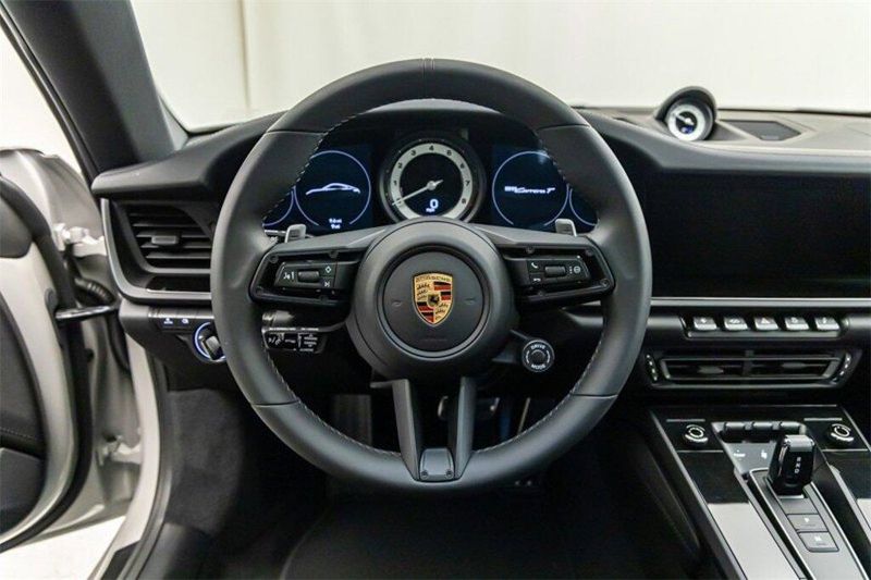 2024 Porsche 911 Carrera T in a Chalk exterior color and Blackinterior. Lotus Manhattan 347-395-5714 lotusmanhattan.com 