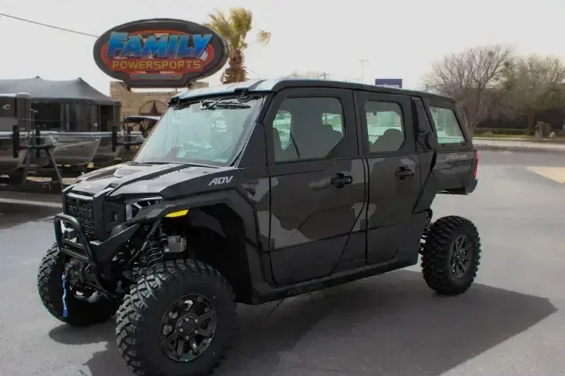New 2025 Polaris XPEDITION ADV 5 NORTHSTAR MATTE SUPER GRAPHITE Image 2