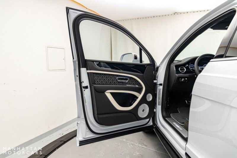 2023 Bentley Bentayga Speed in a Ice Metallic exterior color and Lineninterior. Lotus Manhattan 347-395-5714 lotusmanhattan.com 