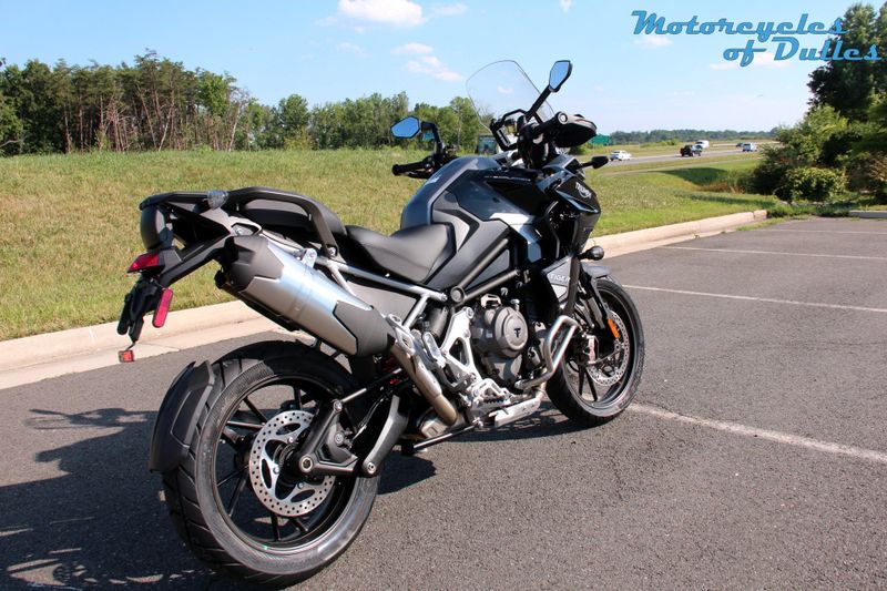 2023 Triumph Tiger 1200 in a Sapphire Black exterior color. Motorcycles of Dulles 571.934.4450 motorcyclesofdulles.com 
