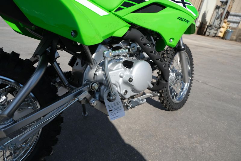 2025 Kawasaki KLX110R LIME GREENImage 7