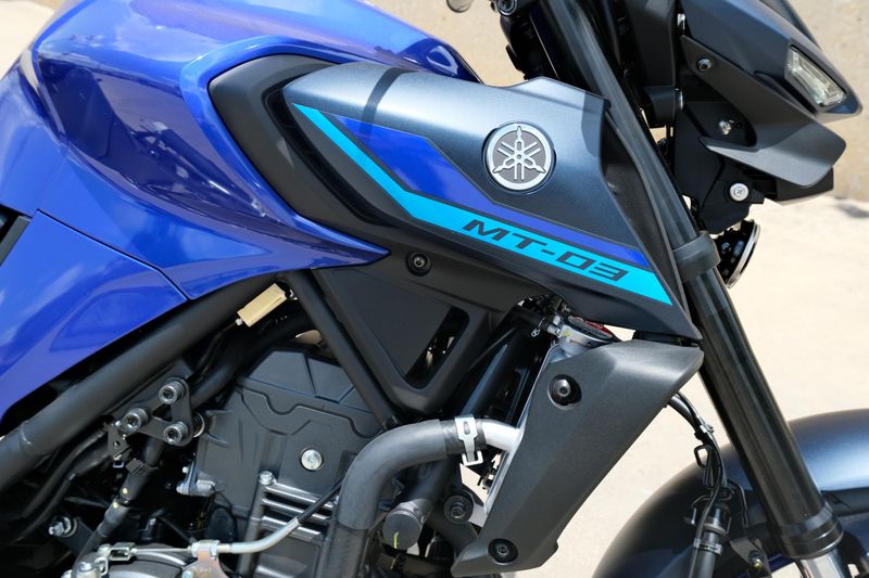 2025 Yamaha MT03 TEAM BLUE Image 14