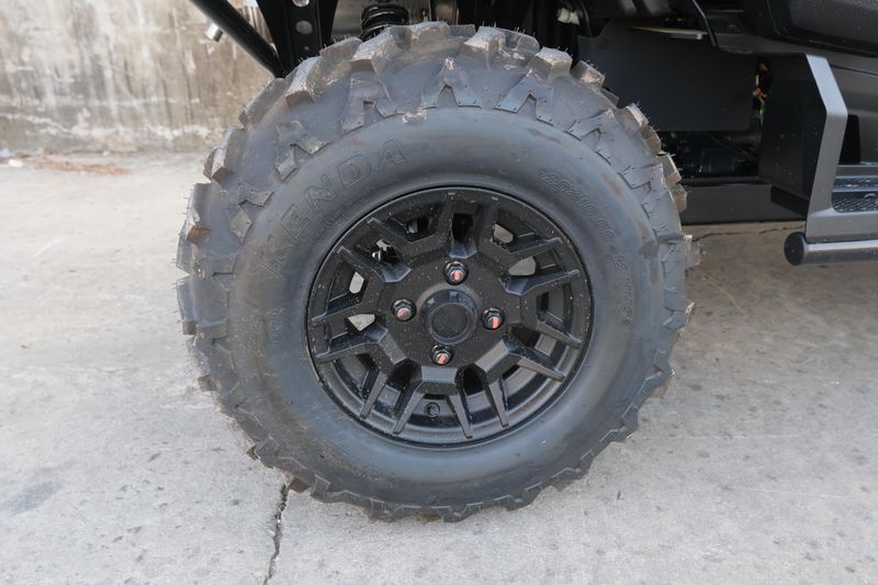 NEW 2026 HONDA PIONEER 7004 DELUXE  in a BLACK FOREST GREEN exterior color. Family PowerSports (877) 886-1997 familypowersports.com