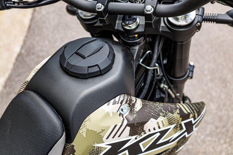 New 2026 Kawasaki KLX 300  CYPHER CAMO BEIGE AND EBONY Image 32